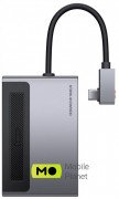 USB-Hub Baseus Multifunctional Type-C/SD/TF/HDMI/PD with a Retractable Clip Standard Edition (CAHUB-DA0G)