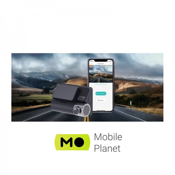 Xiaomi 70Mai A800S 4K Dual Dash Cam Set Europe ( Plus Camera 70Mai Rear Camera (Midrive RC06)) Тип пристрою: Видеорегистратор