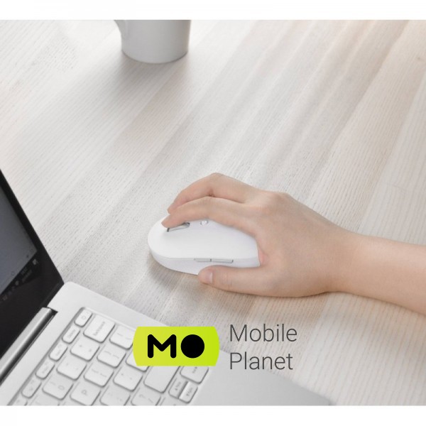 Xiaomi Mi Dual Mode Wireless Mouse Silent Edition White (WXSMSBMW02) (HLK4040GL)