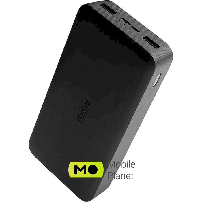 Xiaomi Redmi Power Bank 20000mAh Black (VXN4304GL) Тип Внешний аккумулятор (Power Bank)