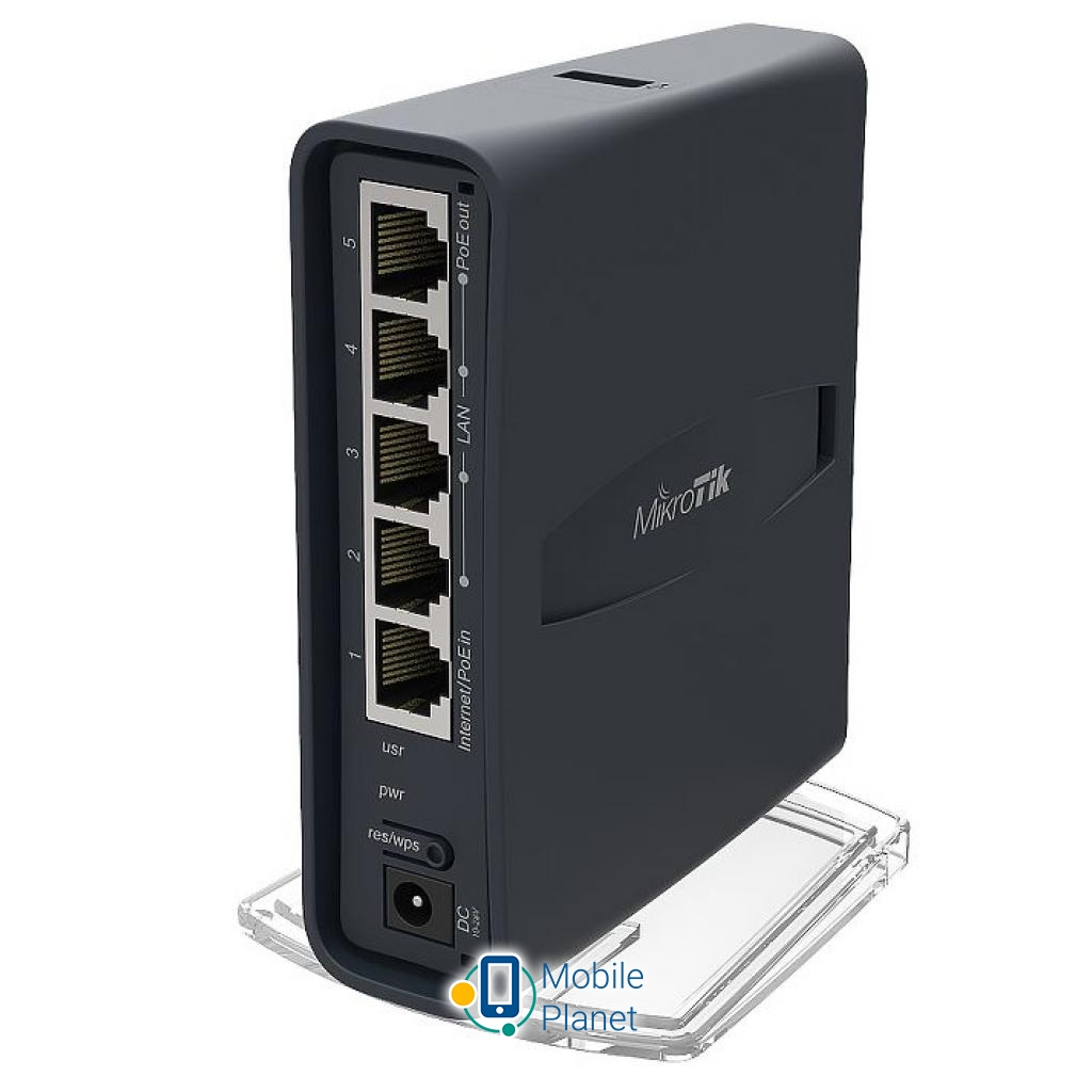 Маршрутизатор Mikrotik hAP ac lite tower (RB952Ui-5ac2nD-TC) Режими роботи: Wi-Fi