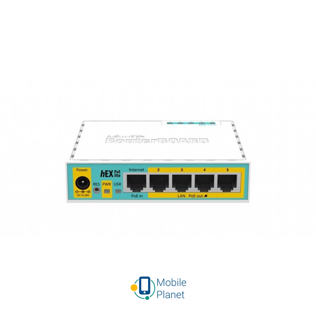 Маршрутизатор Mikrotik hEX PoE lite (RB750UPr2) Режими роботи: провідний