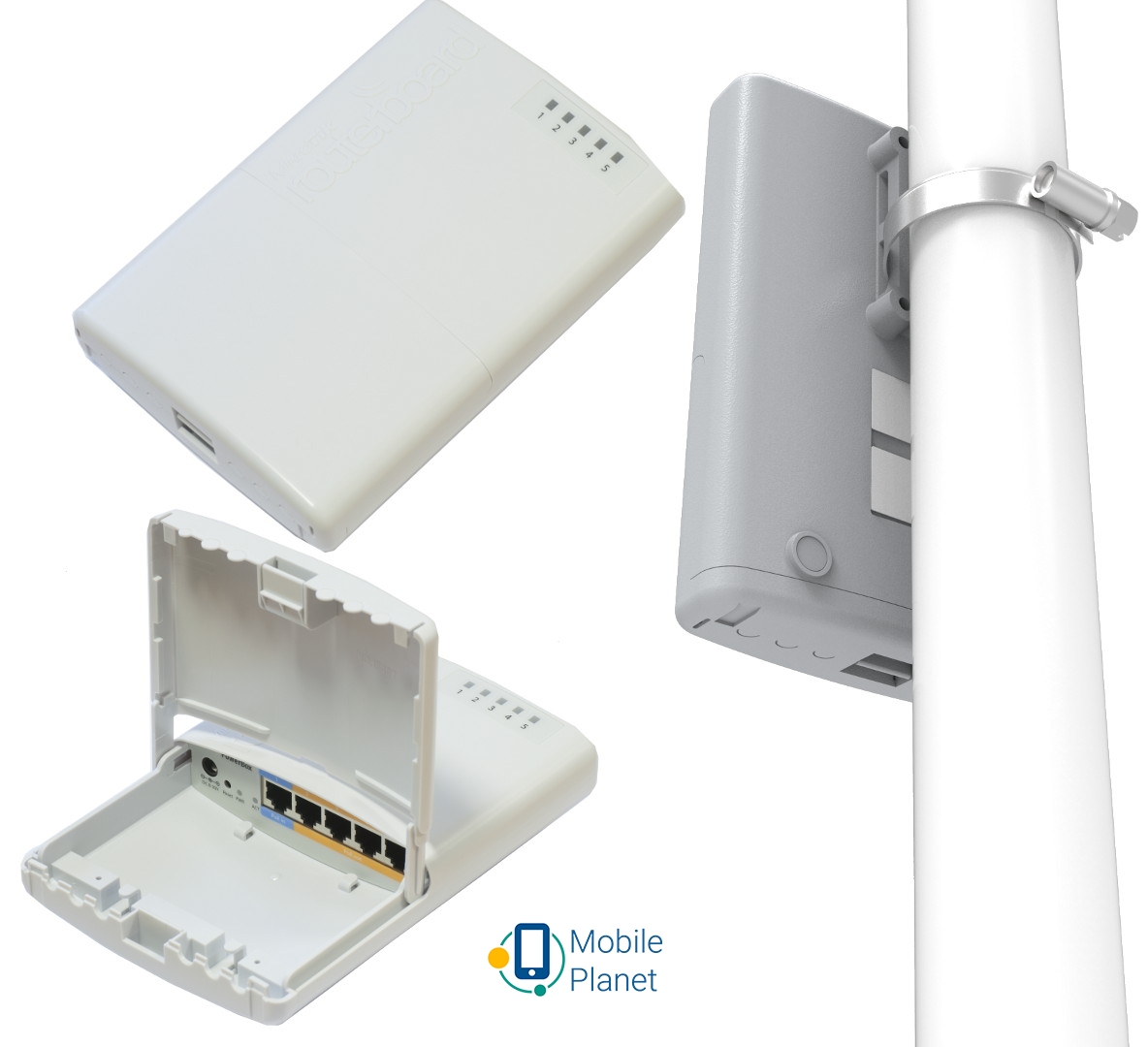 Маршрутизатор MIKROTIK PowerBox (RB750P-PBr2) Процесор: Atheros QCA9531-BL3A-R 650 МГц;