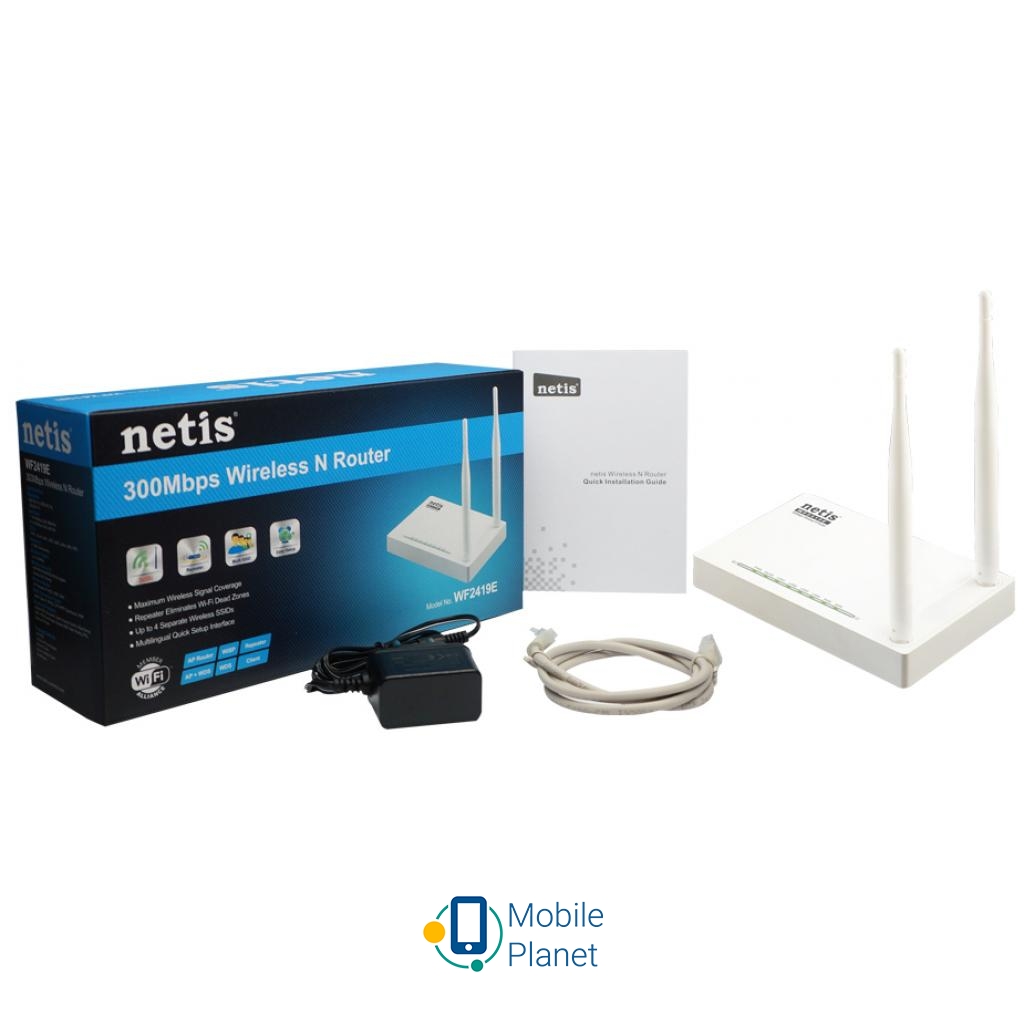 Маршрутизатор Netis WF2419E Производитель Netis