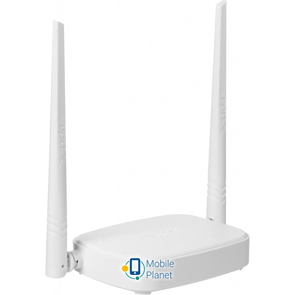 Маршрутизатор TENDA N301 Стандарт Wi-Fi 802.11 b (до 11 Мбит/с), g (до 54 Мбит/с), n (до...