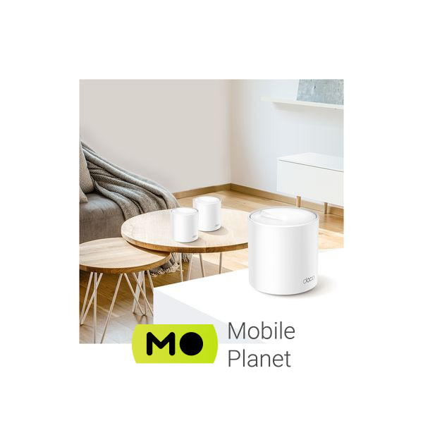 Маршрутизатор TP-Link DECO-X60-3-PACK (UA) Захист інформації WPA-PSK , WPA2-PSK , WPA3