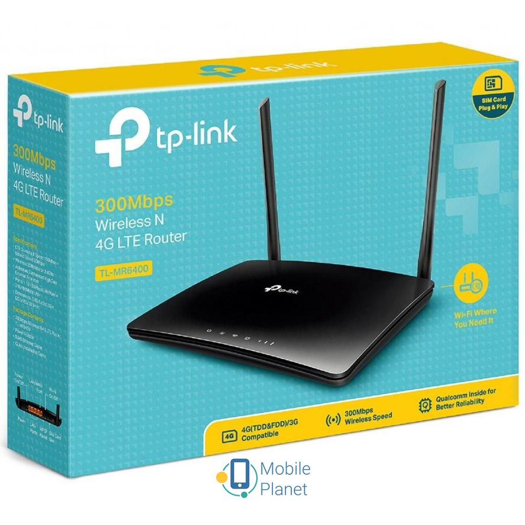 Маршрутизатор TP-Link TL-MR6400 (UA) Основные технические