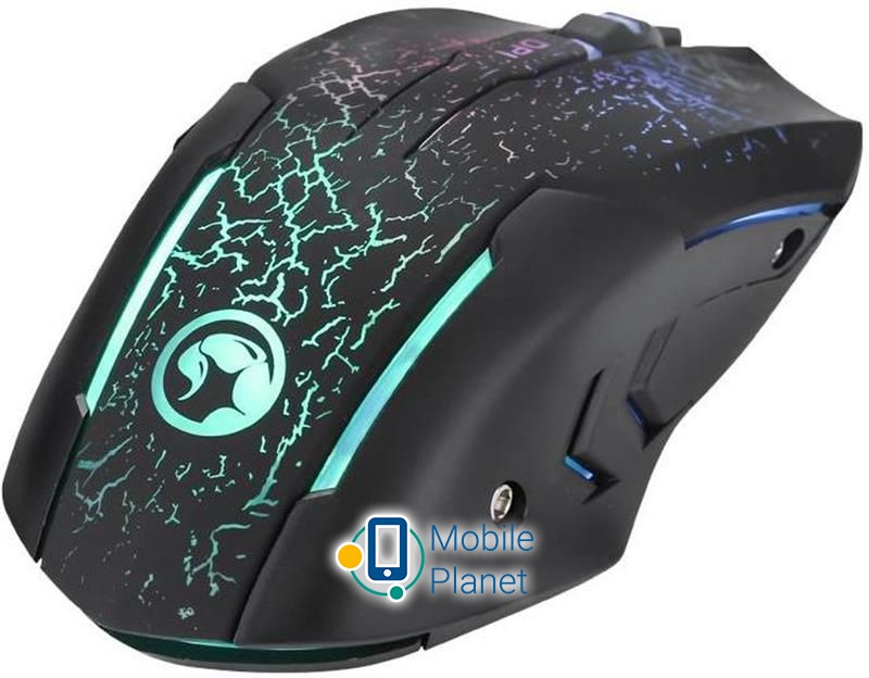 Marvo M207 7 colors-LED Black (UA) Интерфейс подключения: USB 2.0;