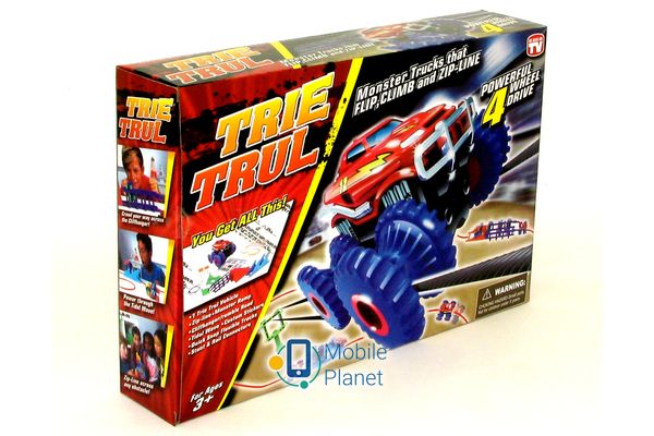 Машинка на бат. Trix Trux набор с трассой (зеленый) (JLT-AS331G) Тип: Машинка на батарейках;