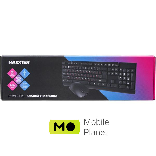 MAXXTER KMS-CM-01-UA Модель: KMS-CM-01-UA; Інтерфейс