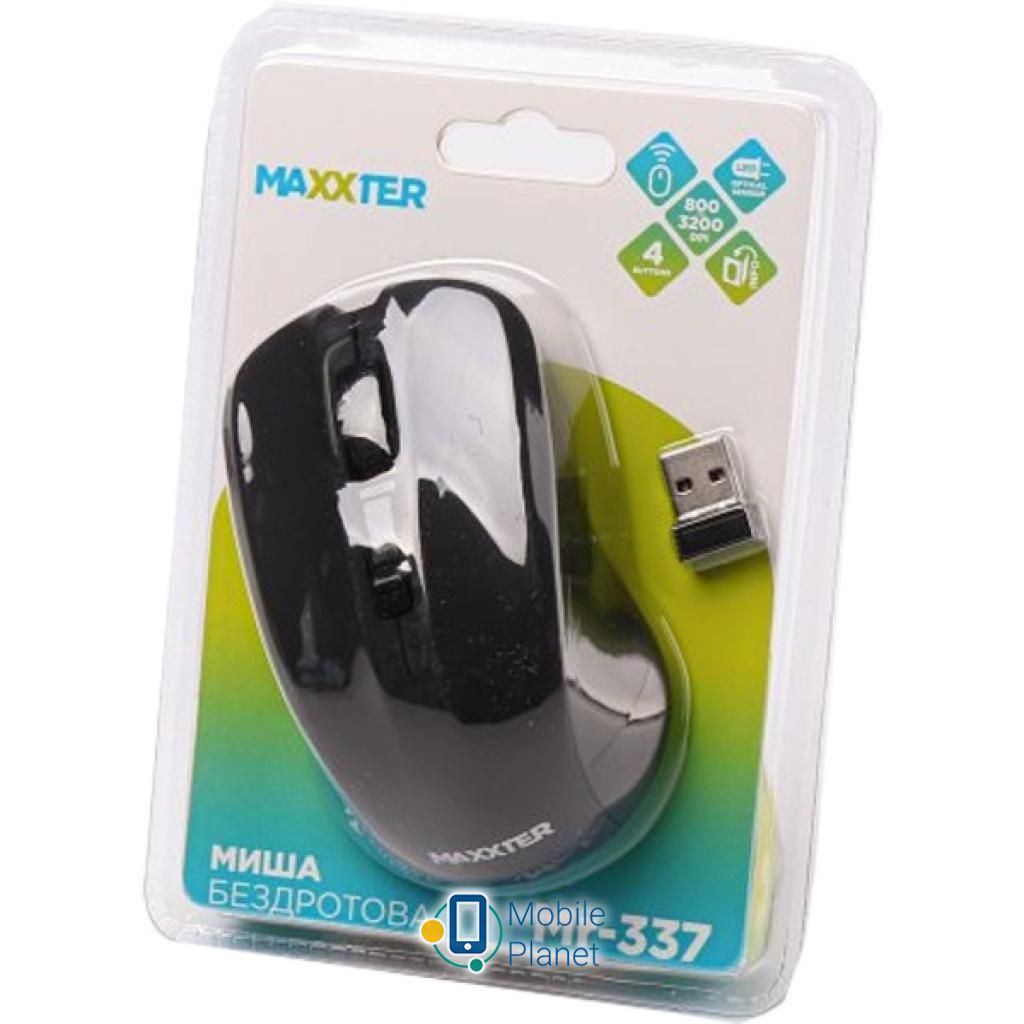 Maxxter Mr-337 Тип: Бездротові; Призначення: