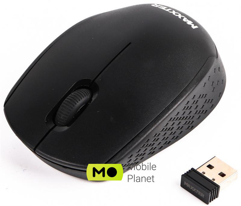 Maxxter Mr-420 Black USB (UA) Тип сенсора: оптичний; Колесо