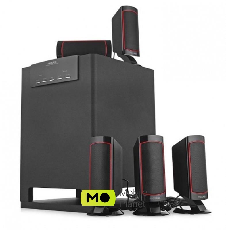 Microlab X15 5.1 Black (UA) Формат акустики: 5.1; Тип: