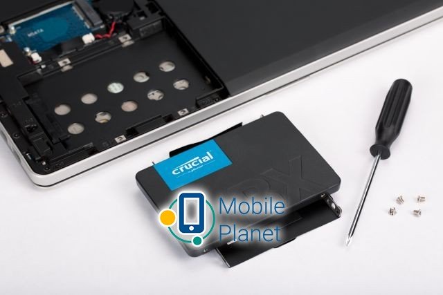 Micron Crucial BX500 (CT1000BX500SSD1) Тип: внутрішній; Ємність 1000 ГБ;