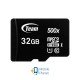 MicroSDHC 32GB UHS-I Class 10 Team Black + SD-adapter (TUSDH32GCL10U03) (UA)