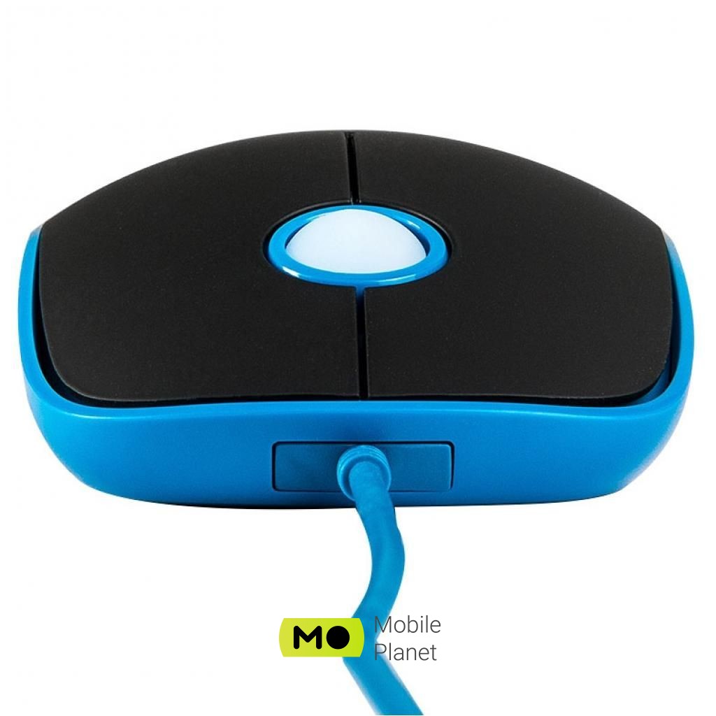 Modecom MC-M111 USB Blue-Black (M-MC-M111-140) (UA) Призначення для ноутбука, для комп'ютера