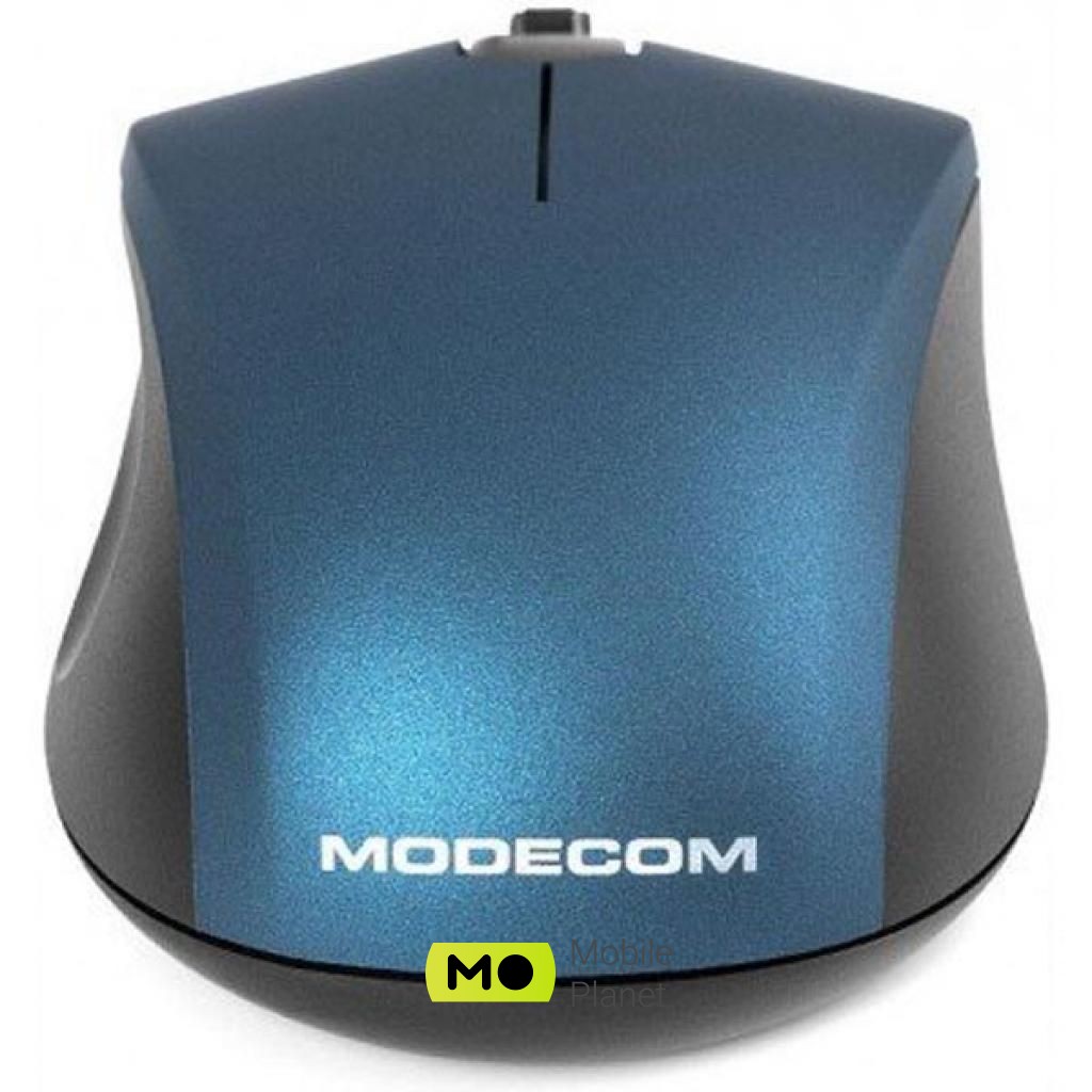 Modecom MC-WM10S Silent Wireless Blue (M-MC-WM10S-400) (UA) Тип: Бездротові; Підключення: