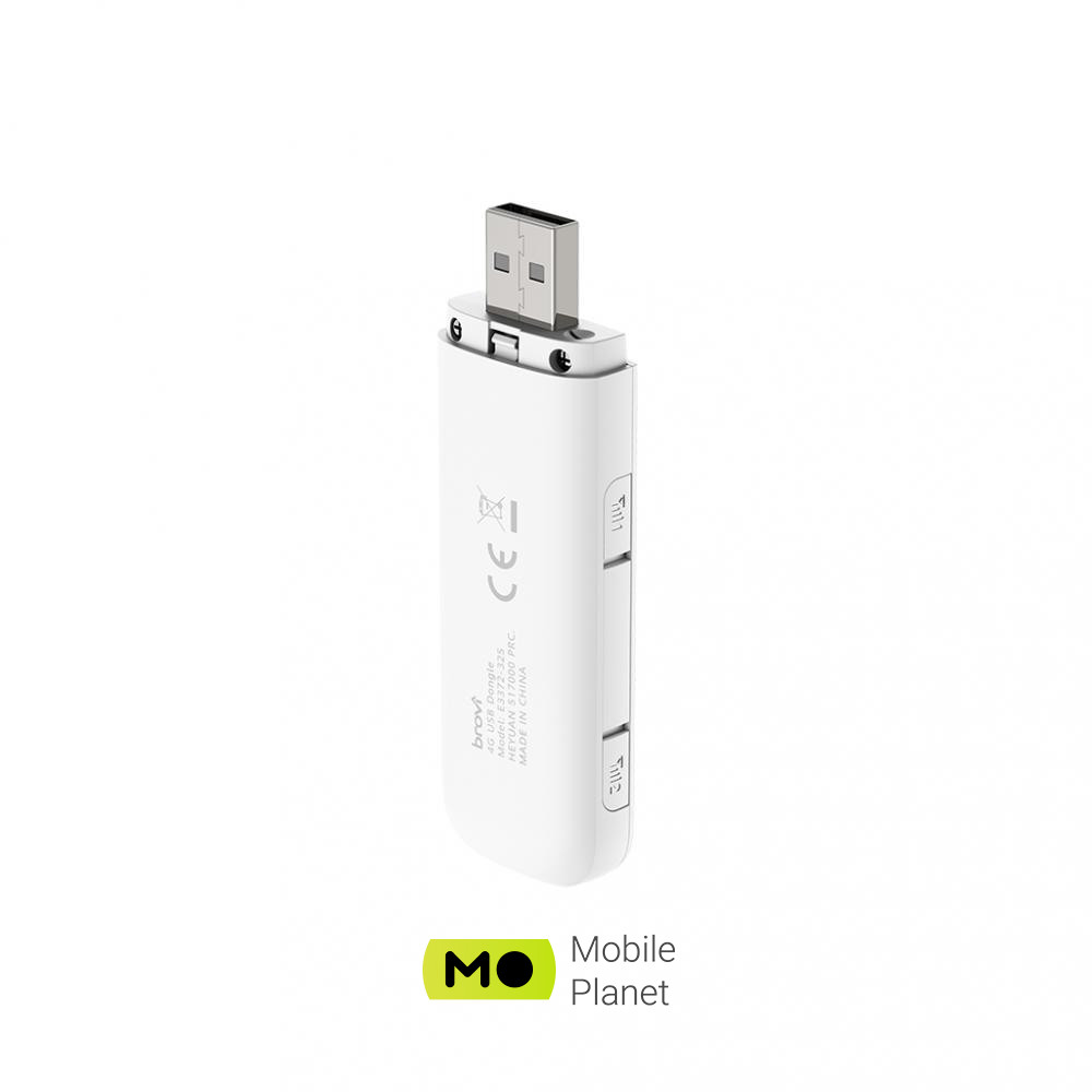 Модем 4G/3G HUAWEI E3372-325 White (UA) Максимальная скорость загрузки, Мбит/с 150