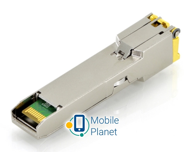 Модуль для комутатора Digitus 1.25 Gbps Copper SFP, 100m, RJ45, 10/100 / 1000Base-T (UA) Стандарт PoE IEEE 802.3z Gigabit