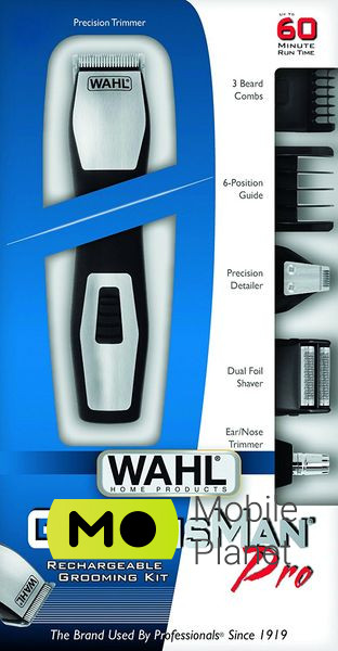 Moser Wahl ChromePro DeLuxe 09855-1216 (UA) Тип: для бороди; для вух / носа;