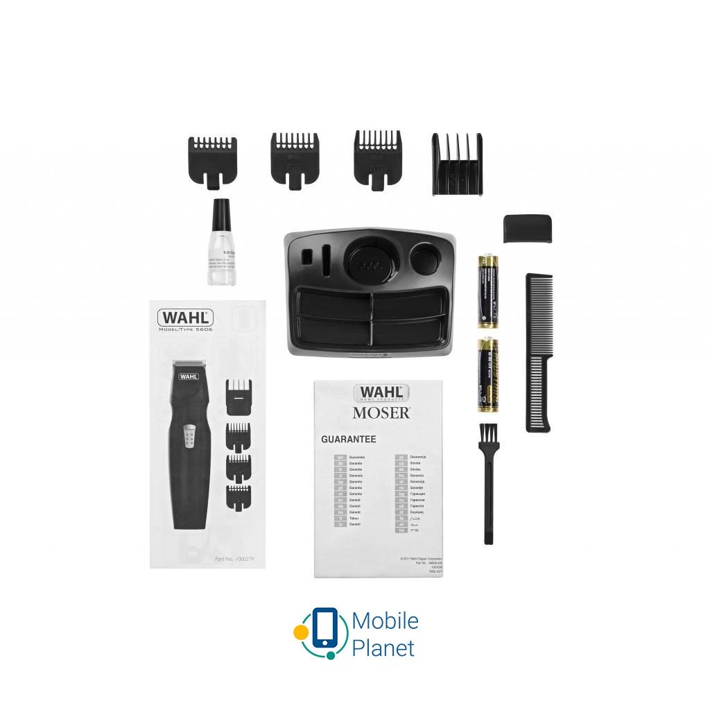 MOSER WAHL Mustache & Beard (05606-508) (UA) Тип гоління сухе