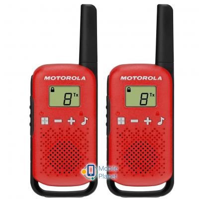 Motorola TALKABOUT T42 Red Twin Pack (B4P00811RDKMAW) (UA)