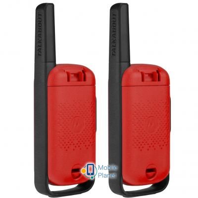 Motorola TALKABOUT T42 Red Twin Pack (B4P00811RDKMAW) (UA) Радіус дії: до 4 км; Потужність