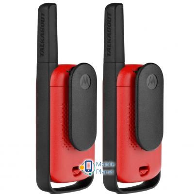 Motorola TALKABOUT T42 Red Twin Pack (B4P00811RDKMAW) (UA) Радиус действия: до 4 км;