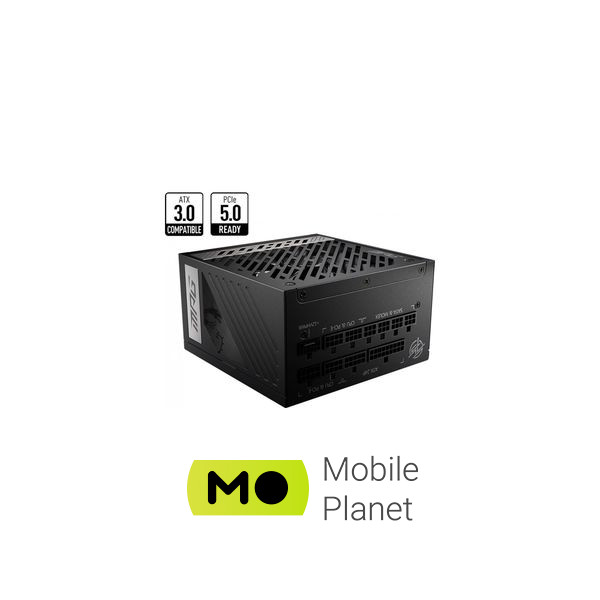 MSI 850W (MPG A850G PCIE5) (306-7ZP7B11-CE0) (UA) Сертификация 80 PLUS 80 PLUS Gold