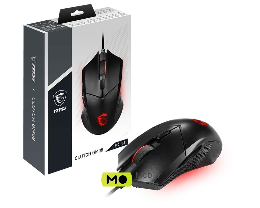 MSI Clutch GM08 GAMING Mouse (S12-0401800-CLA) Тип маніпулятора: миша;