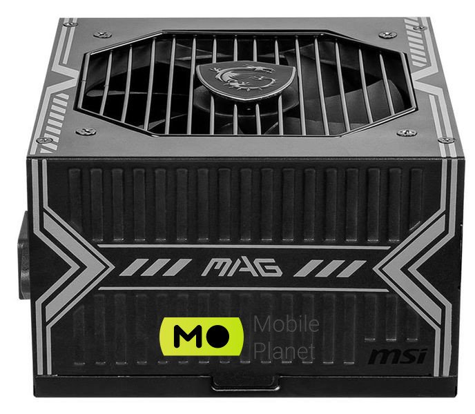 MSI MAG 550W 80 Plus Bronze (MAG A550BN) EU Максимальна потужність, Вт: 550