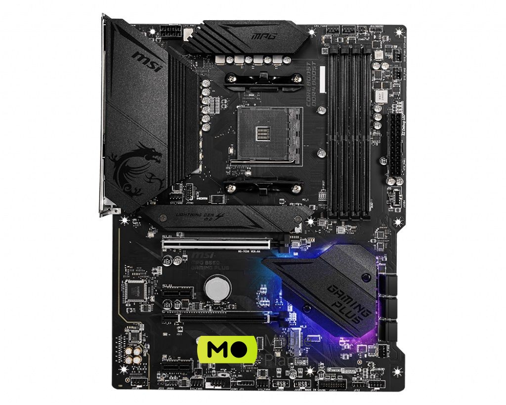 MSI MPG B550 Gaming Plus Socket AM4 (911-7C56-049) (UA) Роз'єми: AM4; Чіпсет: AMD B550; Тип