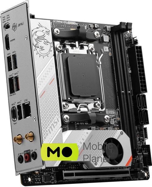 MSI MPG B650I EDGE WIFI EU Количество слотов  2 x Dimm