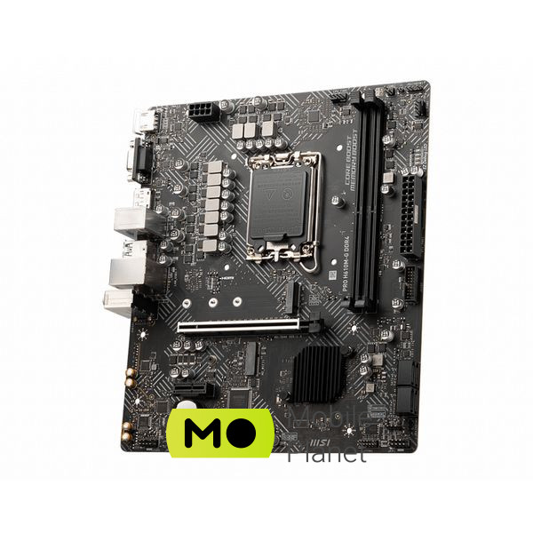 MSI PRO H610M-G DDR4 (UA) Підтримка процесорів 12-е покоління Intel Core, Pentium Gold та Celeron Processors, Rockchip RK3288 SoC
