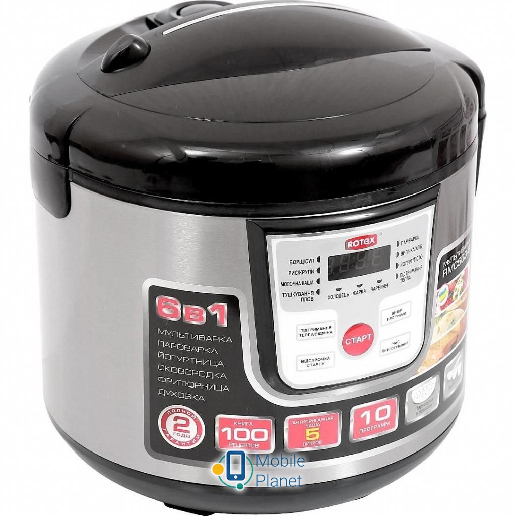 Мультиварка Rotex RMC503-B (UA) Тип: мультиварка; Управление: