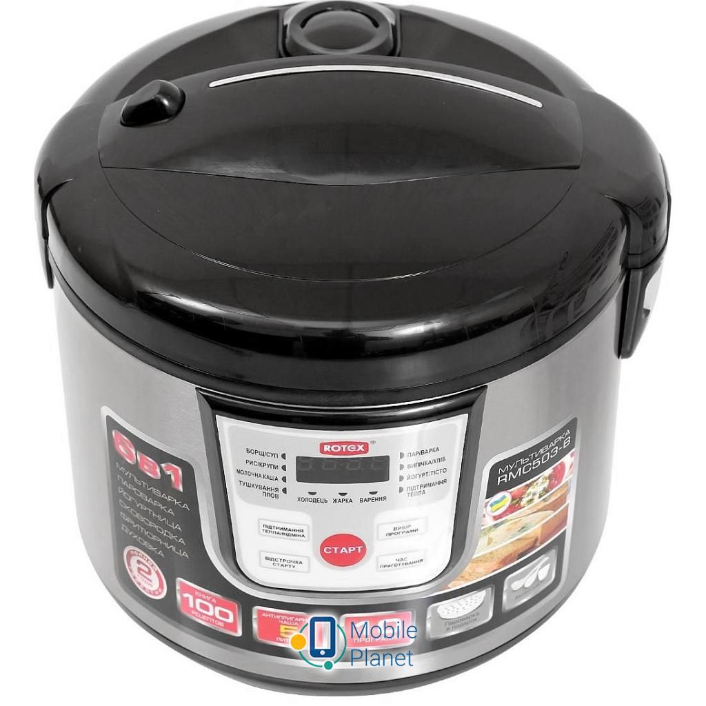 Мультиварка Rotex RMC503-B (UA) Тип: мультиварка; Управление: