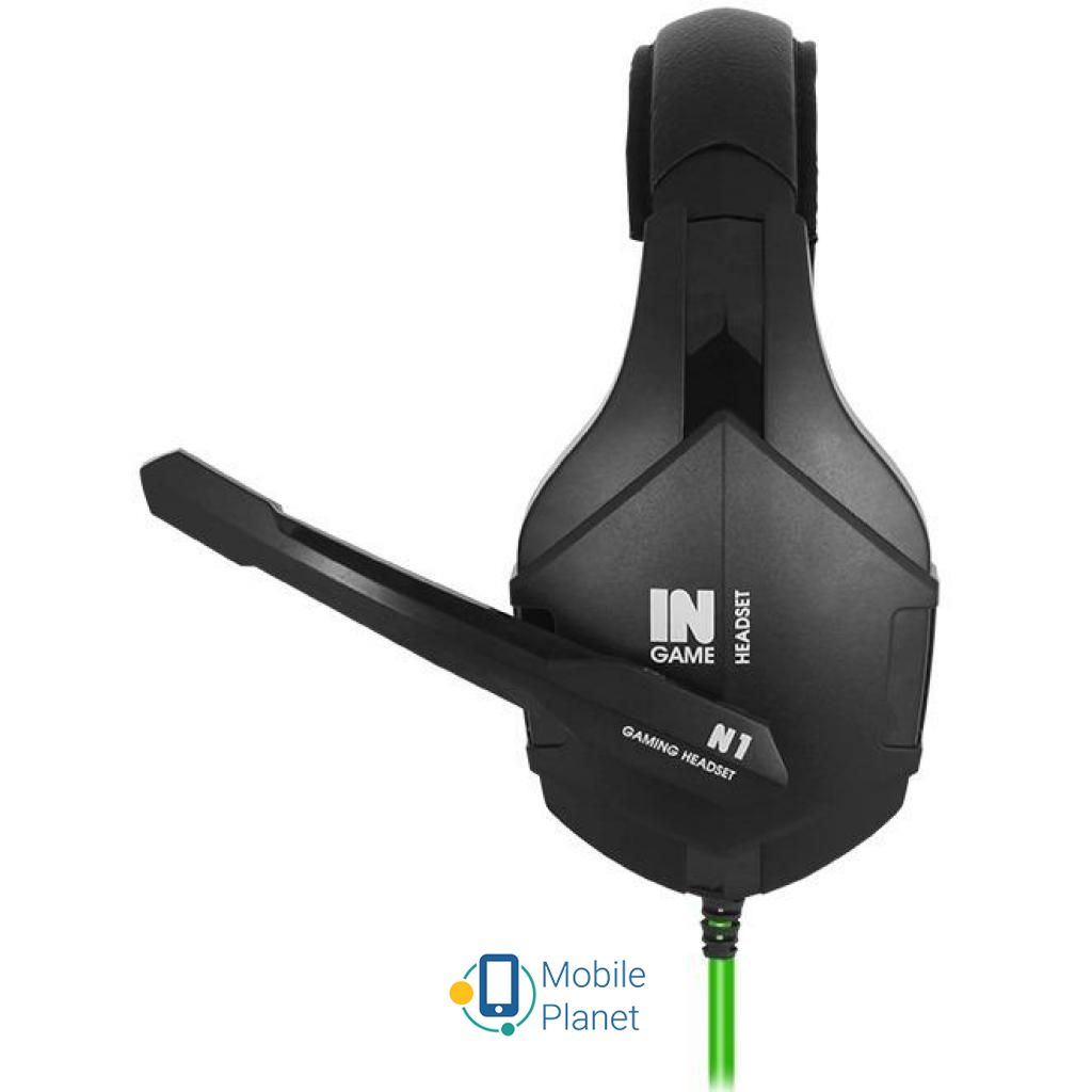 Навушники GEMIX N1 Black-Green Gaming (UA) Підключення дротове