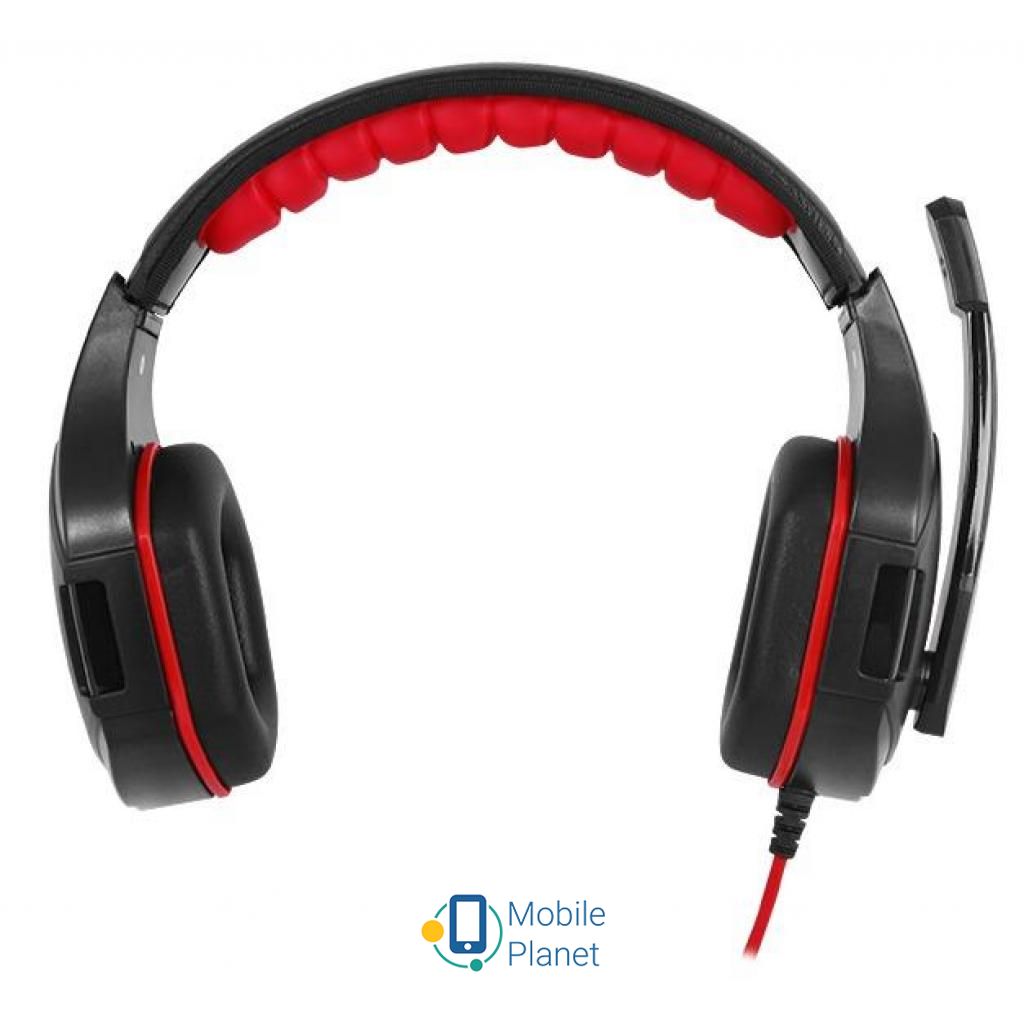 Навушники GEMIX N1 Black-Red Gaming (UA) Призначення для плеєра, для комп'ютера, для телефону, для консолі