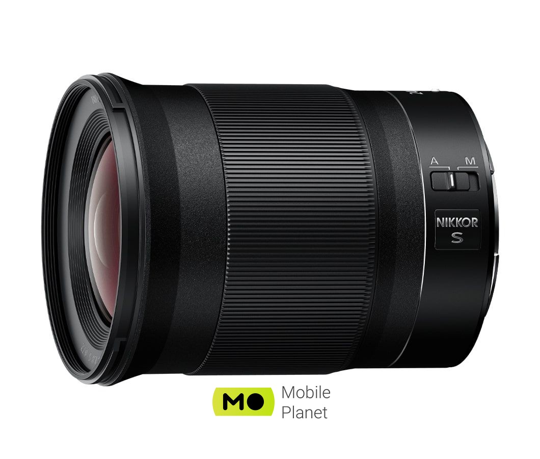 Nikon NIKKOR 24mm f / 1.8 S (JMA103DA) (UA) Тип об'єктива: ширококутний;