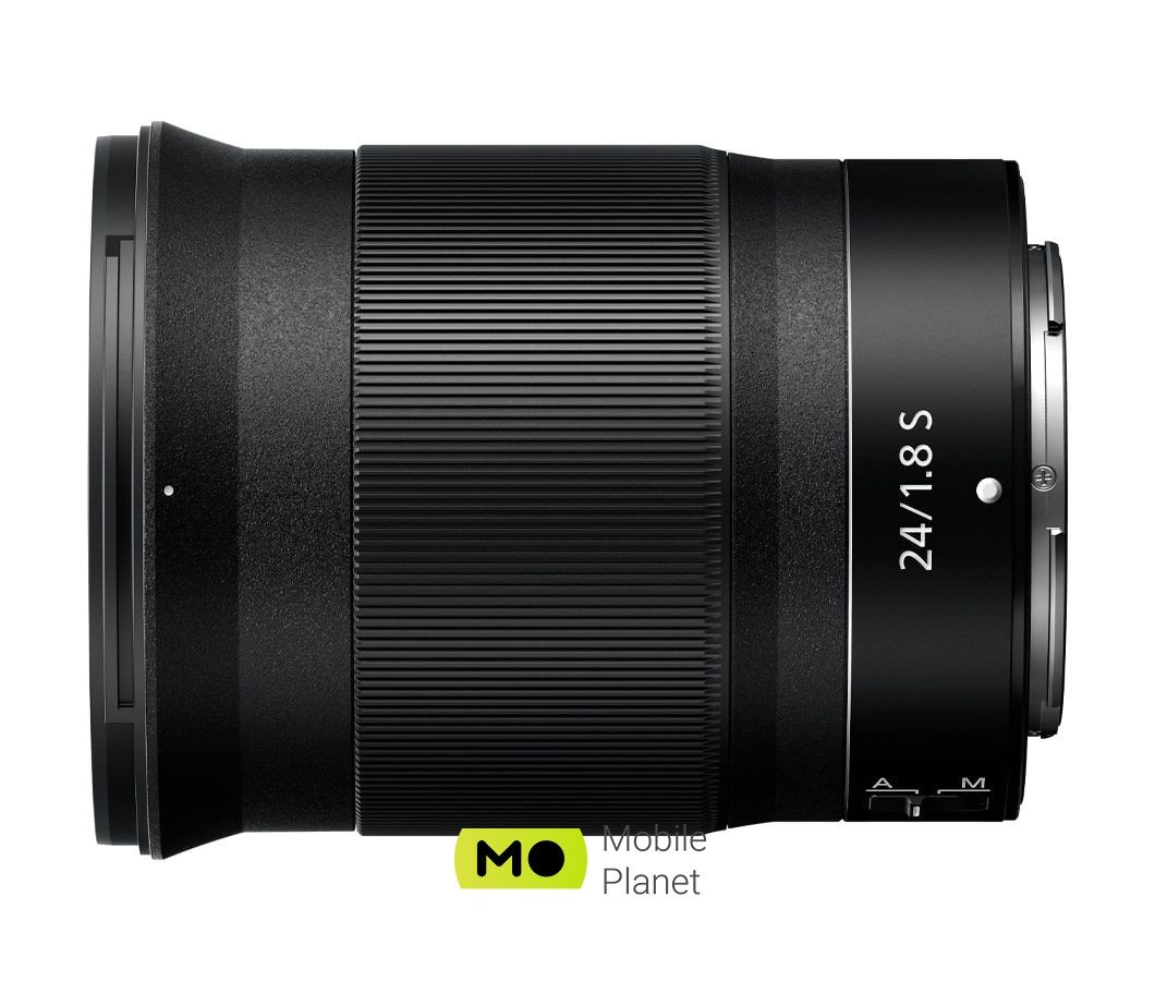 Nikon NIKKOR 24mm f / 1.8 S (JMA103DA) (UA) Тип об'єктива: ширококутний;