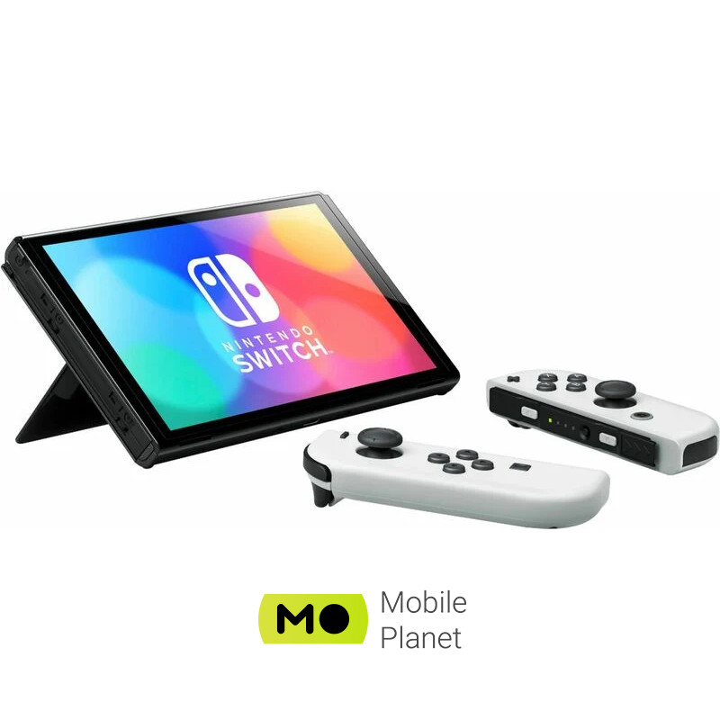 Nintendo Switch OLED with White Joy-Con Контролер: Nintendo Joy-Con; Об'єм