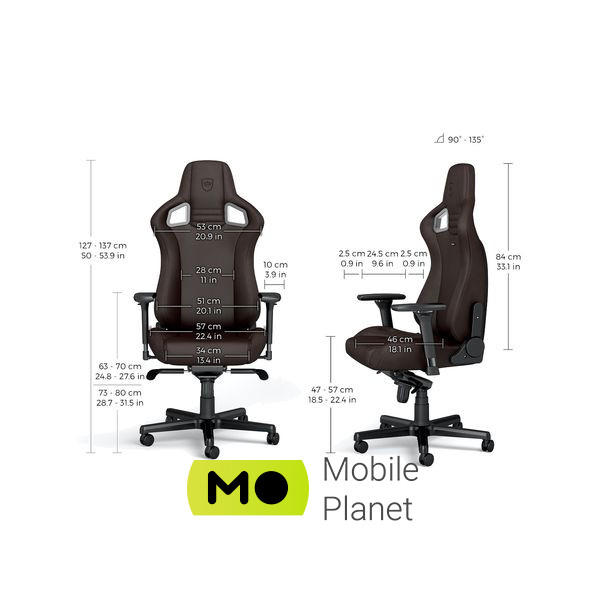 Noblechairs Epic Java Edition (NBL-PU-JVE-001) (UA) Матеріал покриття екошкіра