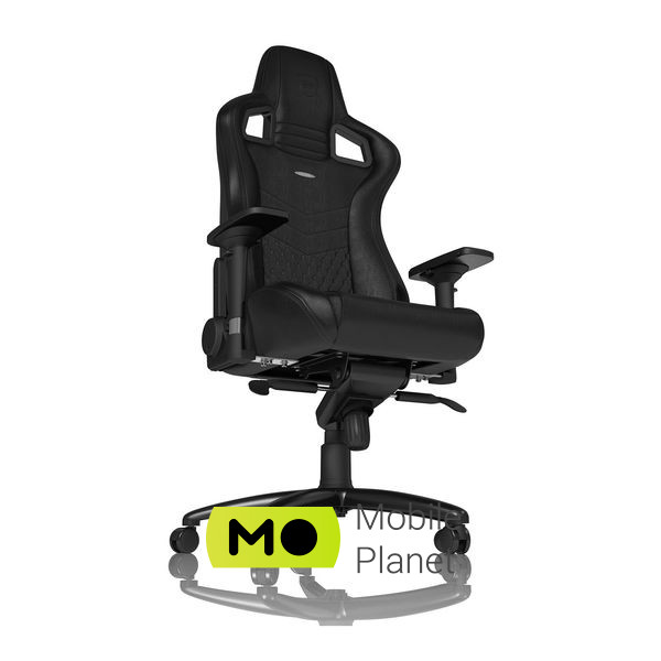 Noblechairs Epic Series Real Leather Black (NBL-RL-BLA-001) (UA) Розмір сидіння 56 х 56,5 см