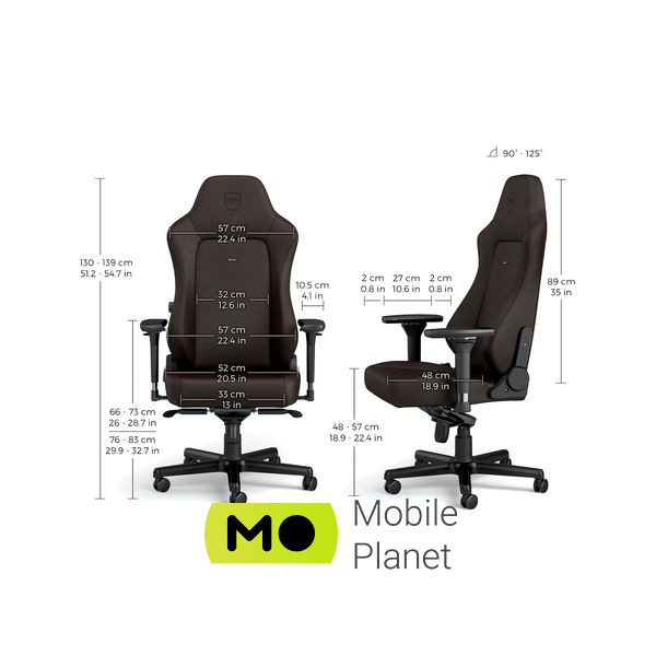 Noblechairs HERO Java Edition (NBL-HRO-PU-JED) (UA) Материал рамы: сталь; Материал