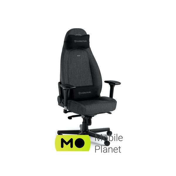 Noblechairs Icon TX Anthracite (NBL-ICN-TX-ATC) (UA) Матеріал рами: пластик, метал;