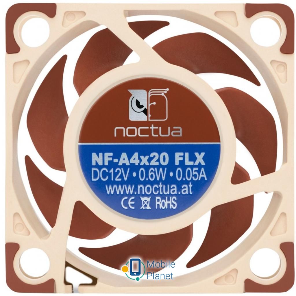 Noctua NF-A4x20 FLX (UA) Кількість вентиляторів: 1;