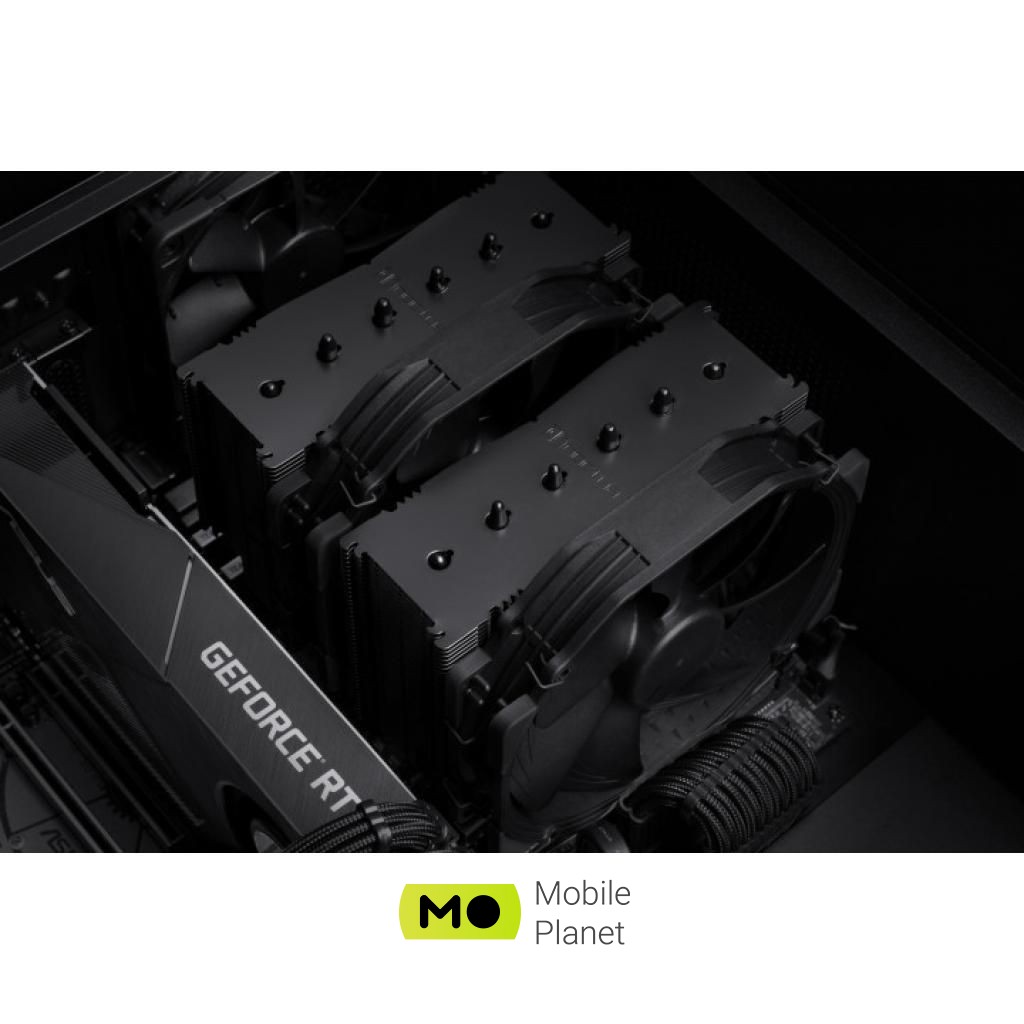 Noctua NH-D15 CHROMAX.BLACK (UA) Максимальна швидкість