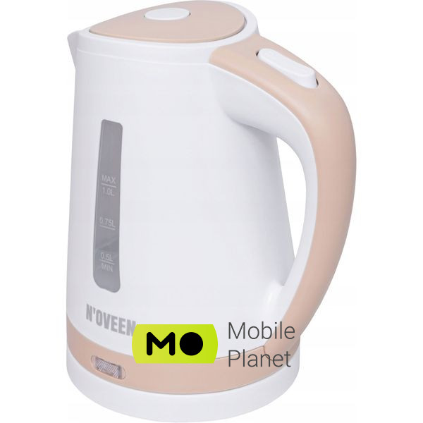 NOVEEN EK1202 Brown (UA) Эргономика автоотключение при закипании; вращение на 360°; индикатор включения; отсек для кабеля питания