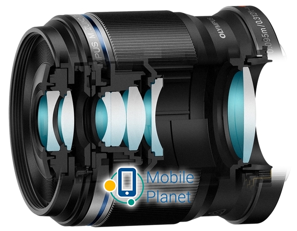 Olympus ED 30mm 1:3.5 Macro Black (V312040BW000) Фокусна відстань: 30 мм; Привід