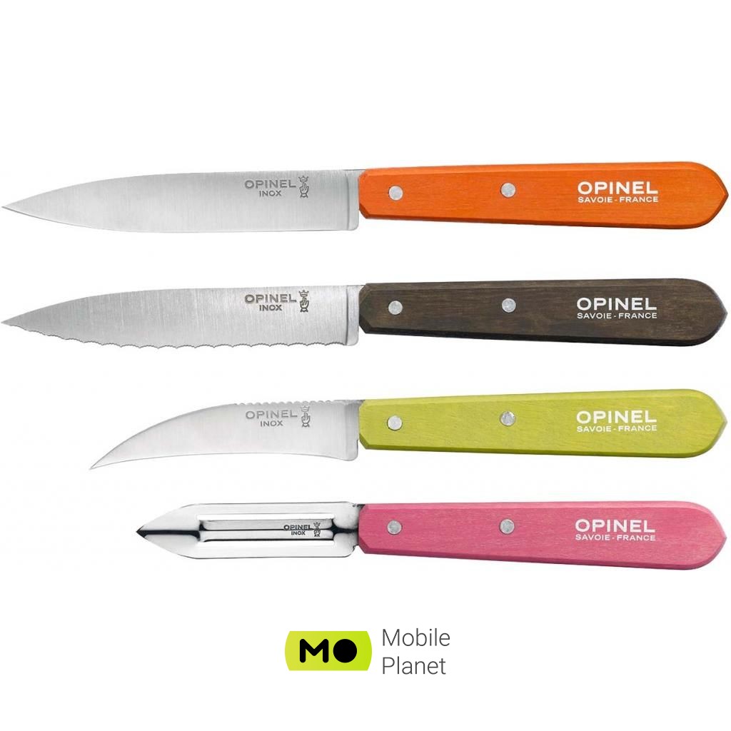 Opinel Les Essentiels 50’s 4шт (001452) (UA) Тип набора без подставки